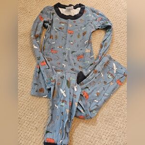 Hanna andersson boys pajamas sz 130 8